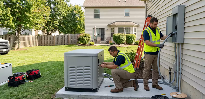 Generator Installation In Gardner