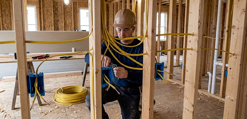 New Construction Wiring In Gardner