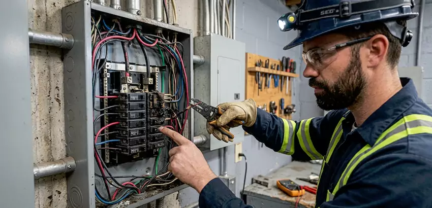 Breaker Box Short Circuit Repair in Gardner