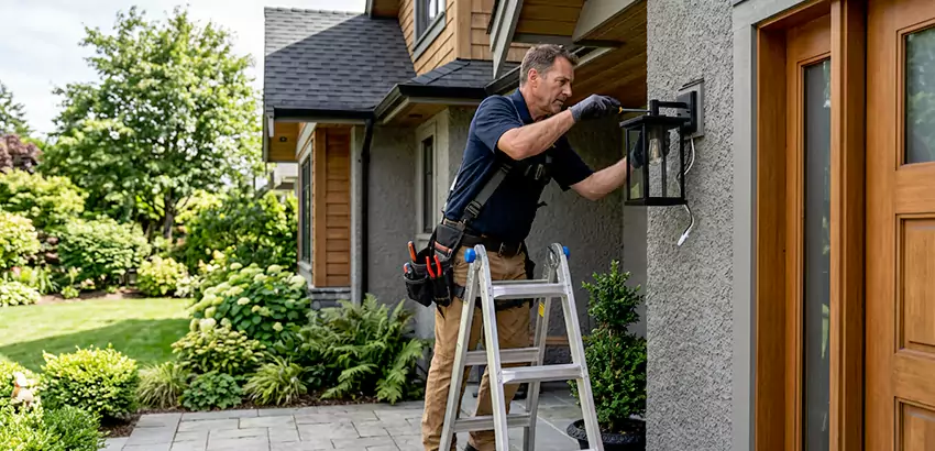 Outdoor and Exterior Light Fixture Installation in Gardner