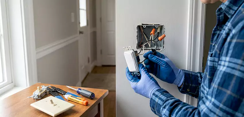 Motion Sensor Light Switch Replacement in Gardner