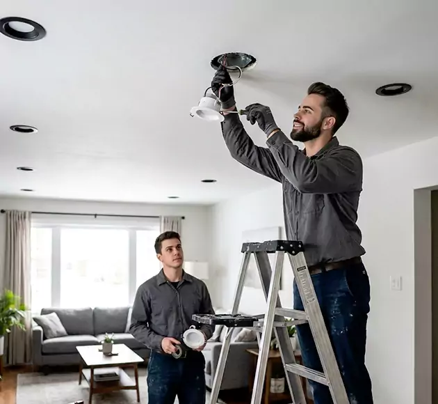 Professional Recessed Lighting Installation: Your Local Lighting Team in Gardner, MA